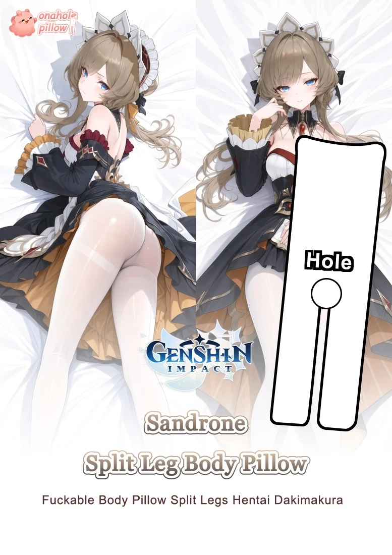 Sandrone Genshin Impact Between Legs Pillow with Hole