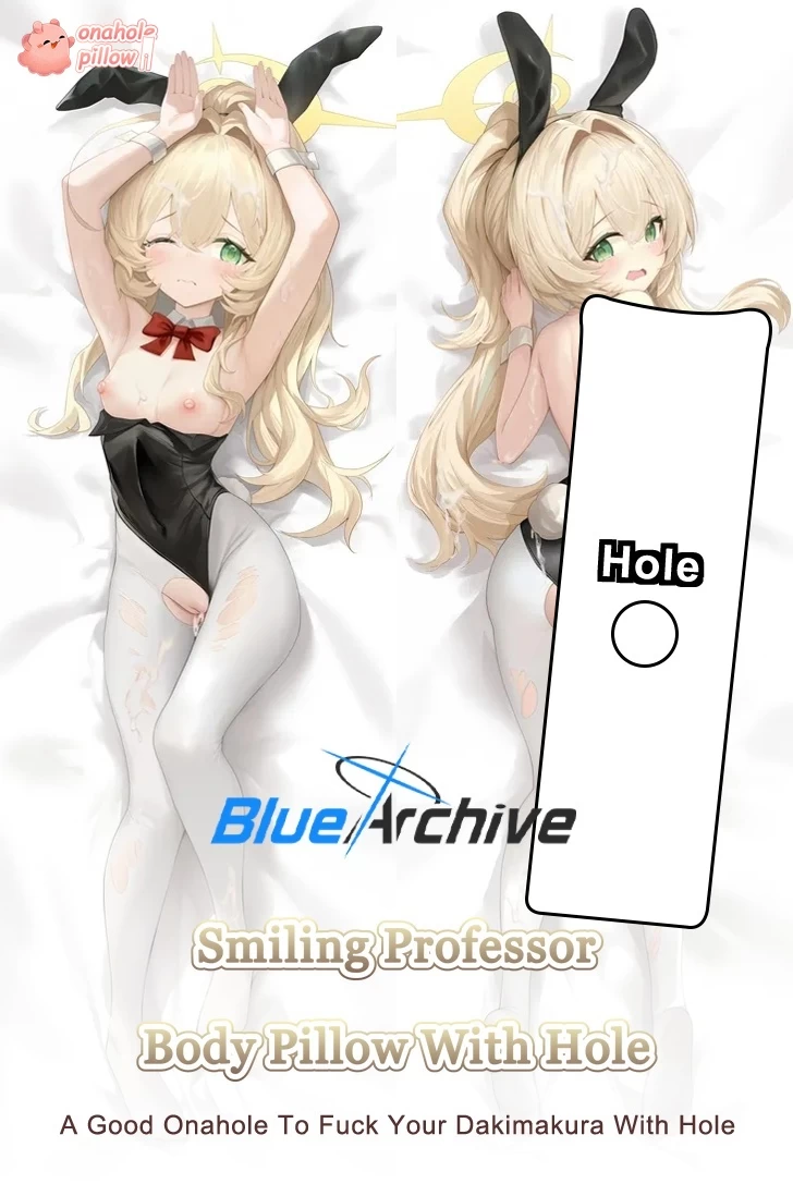 Smiling Professor Blue Archive Full Body Dakimakura with Onahole