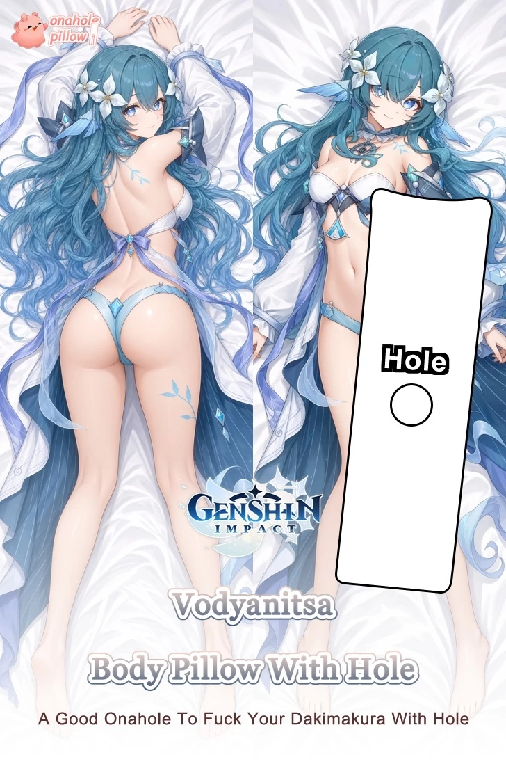 Vodyanitsa Genshin Impact Full Body Fuckable Body Pillow with Hole