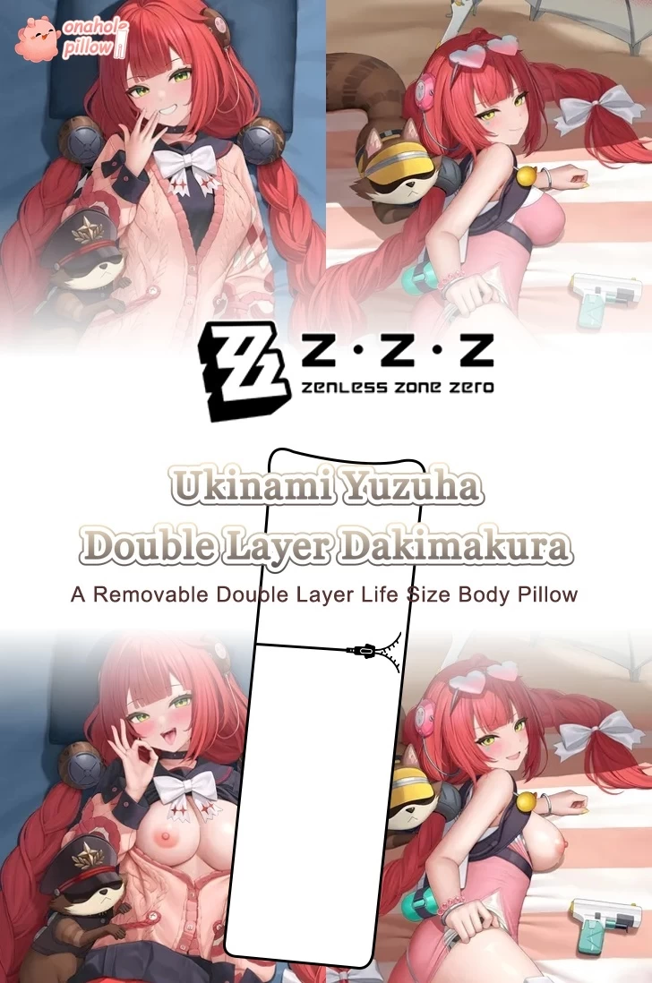 Ukinami Yuzuha Zenless Zone Zero Double Layer Reversible Body Pillow