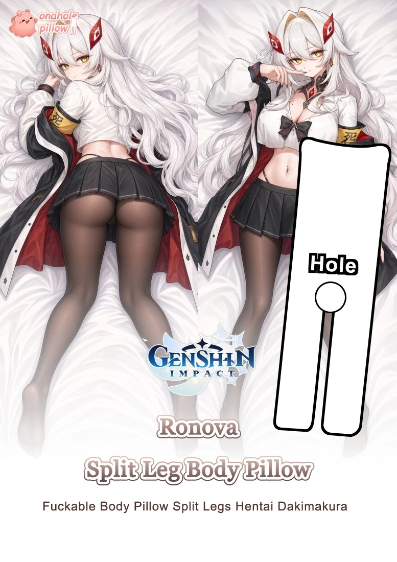 Ronova Genshin Impact Between Legs Pillow with Hole