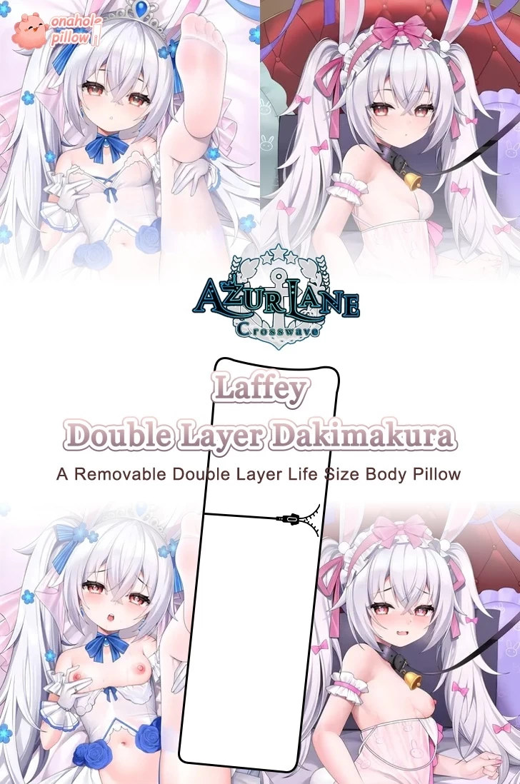 Laffey Azur Lane Detachable Double Layer Body Pillow