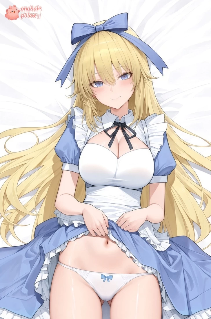 Alice VTuber Half Body Onahole Dakimakura Pillow