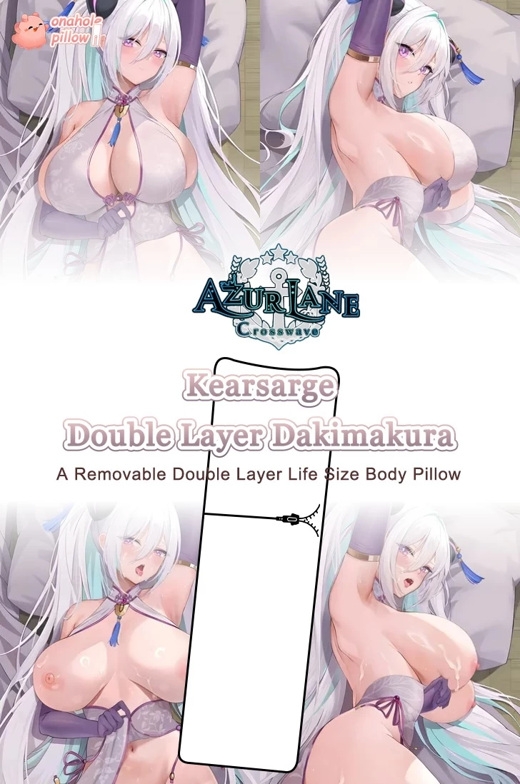 Kearsarge Azur Lane Dual Layer Reversible Pillow