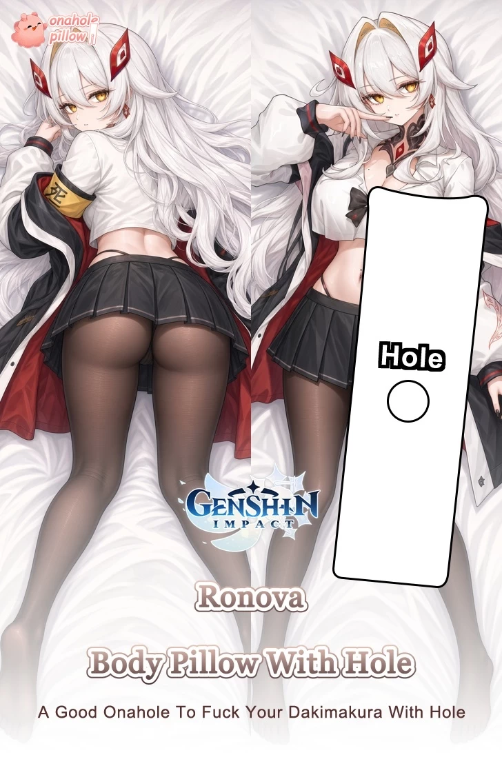 Ronova Genshin Impact Full Body Fuckable Body Pillow with Hole
