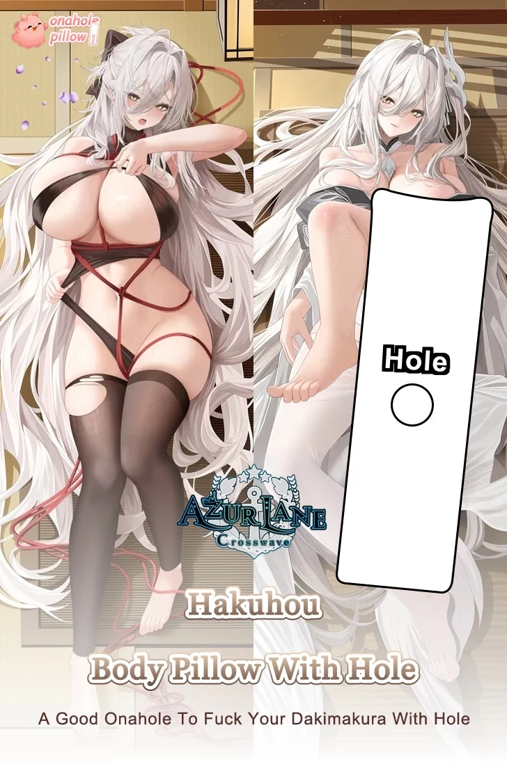 Hakuhou Azur Lane Full Body Onahole Pillow with Hole