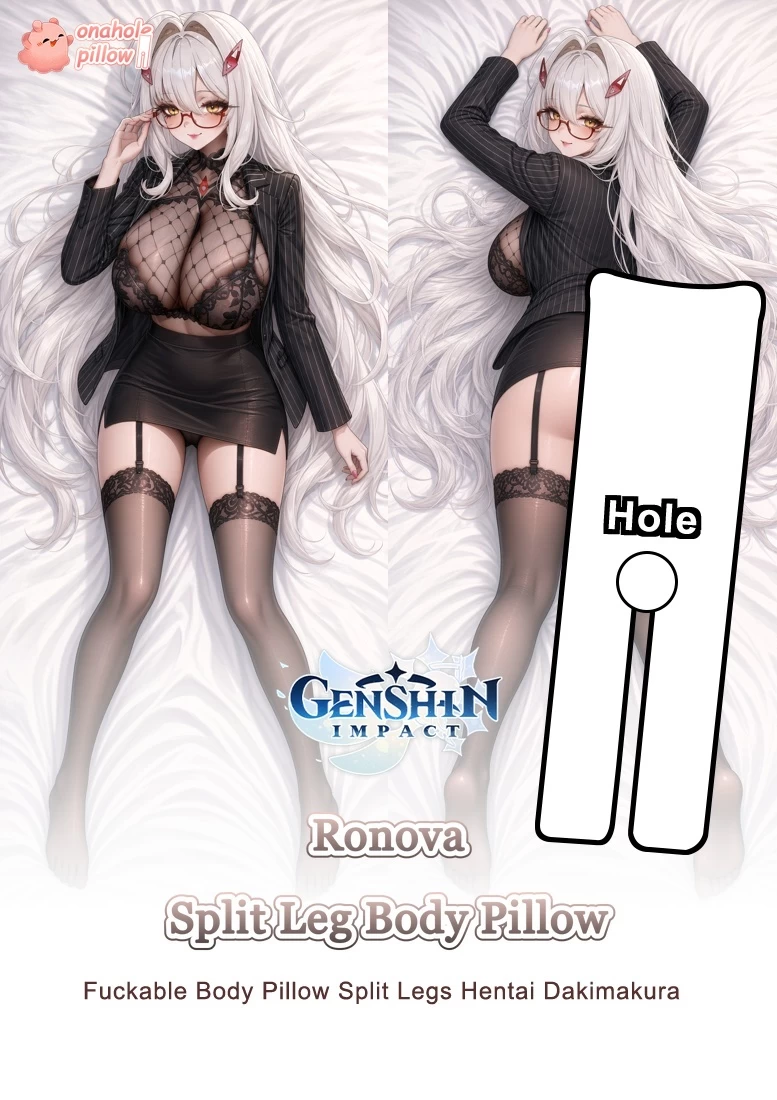Ronova Genshin Impact Split Leg Dakimakura Body Pillow