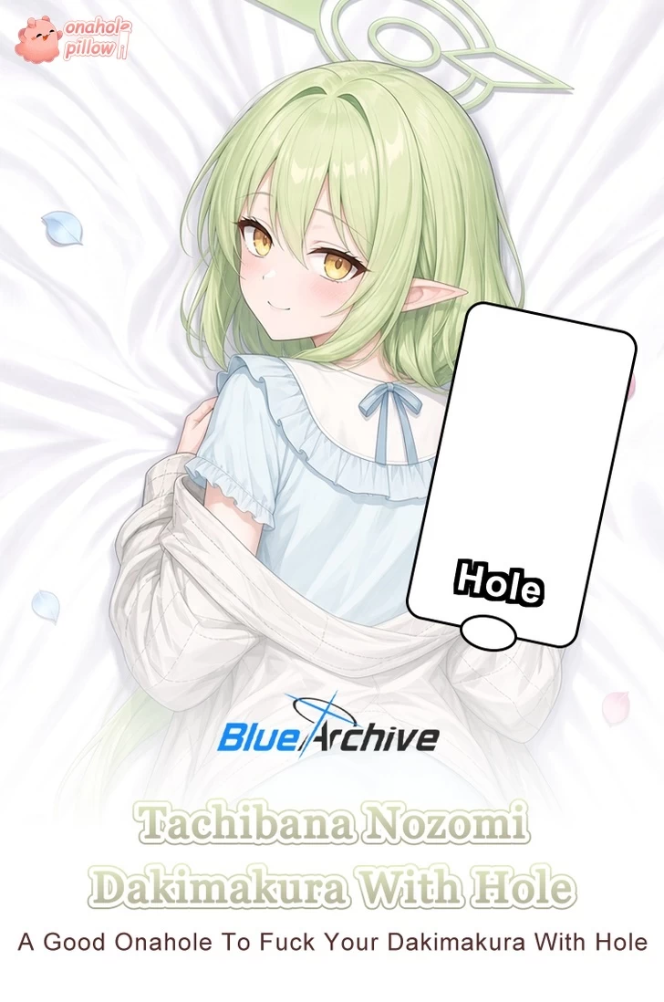 Tachibana Nozomi Blue Archive Half Body Torso Pillow with Hole