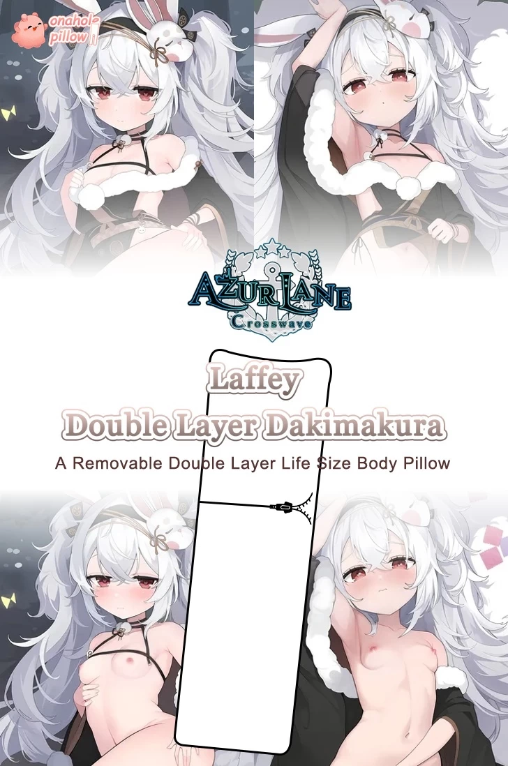 Laffey Azur Lane Detachable Double Layer Body Pillow