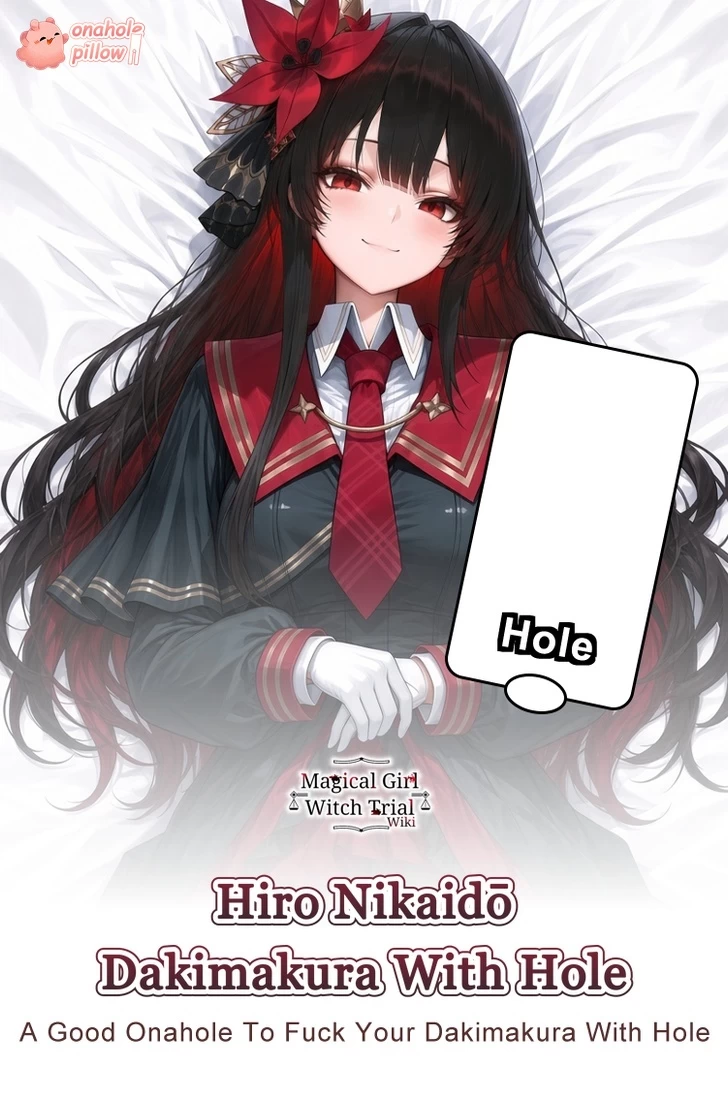 Hiro Nikaidō Magical Girl Witch Trials Half Body Onahole Dakimakura Pillow