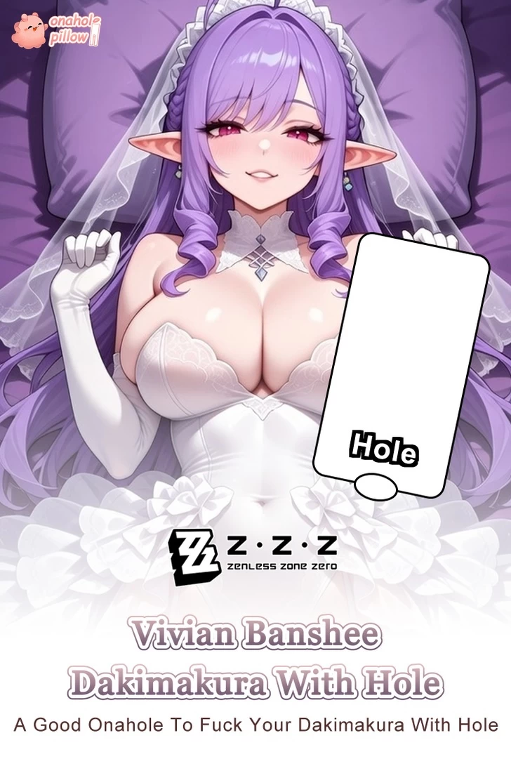 Vivian Banshee Zenless Zone Zero Half Body Onahole Pillow with Hole