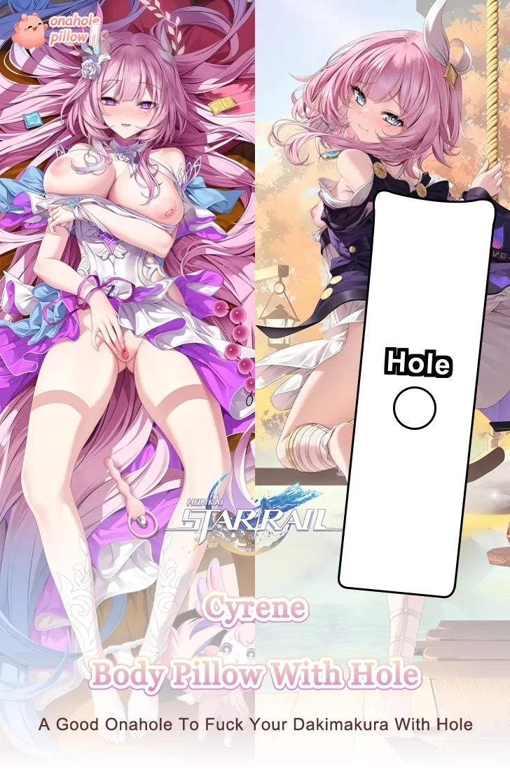 Cyrene Honkai Star Rail Full Body Onahole Pillow with Hole