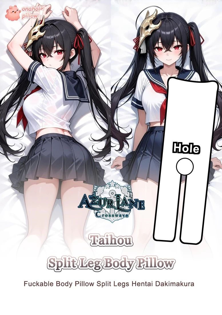 Taihou Azur Lane Split Leg Body Pillow with Hole