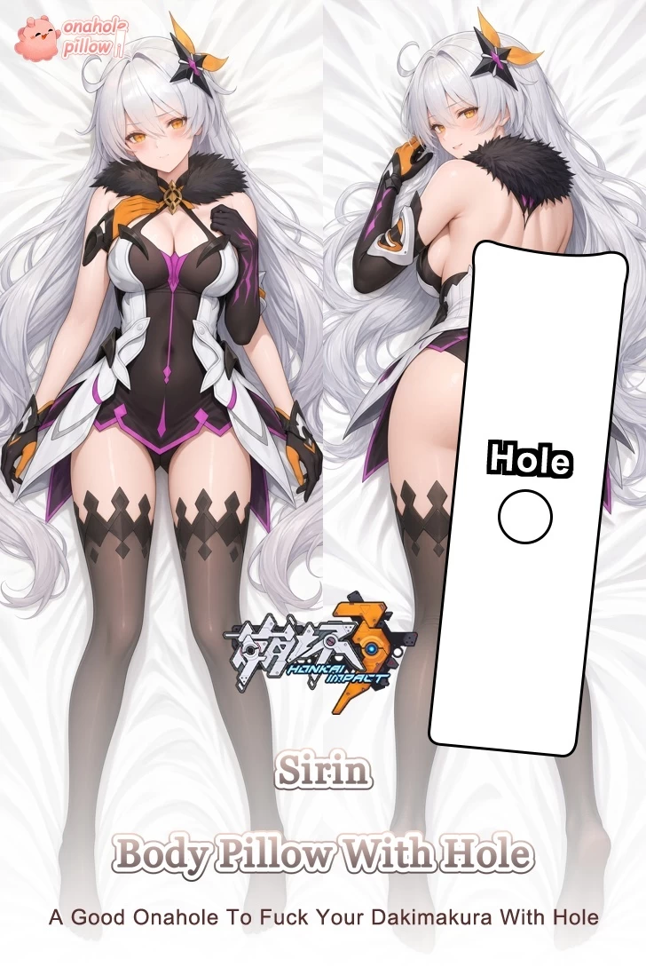 Sirin Honkai Impact 3rd Full Body Pillow with Onahole Anime Dakimakura