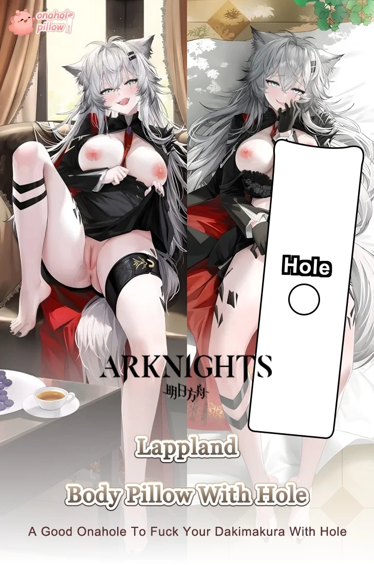 Lappland Arknights Full Body Dakimakura with Onahole