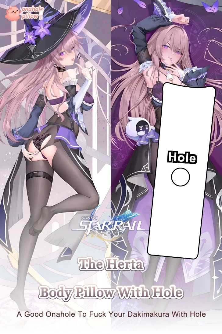 The Herta Honkai Star Rail Full Body Fuckable Dakimakura with Hole
