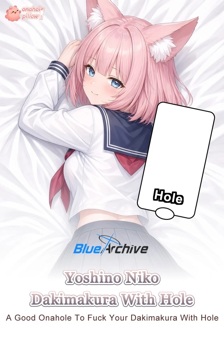 Yoshino Niko Blue Archive Onahole Half Body Anime Dakimakura