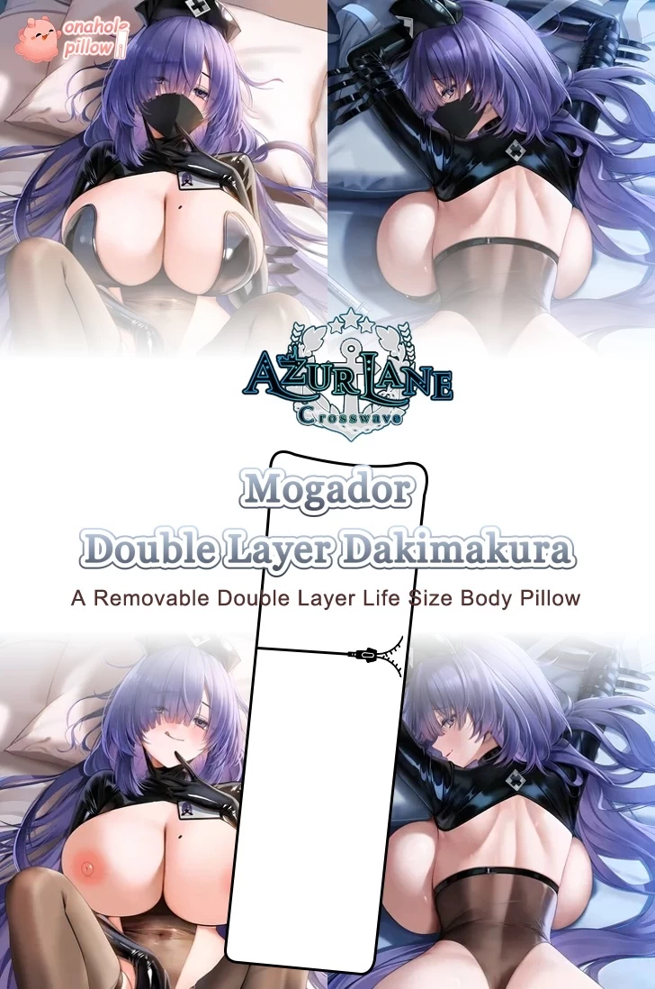 Mogador Azur Lane Dual Layer Reversible Pillow