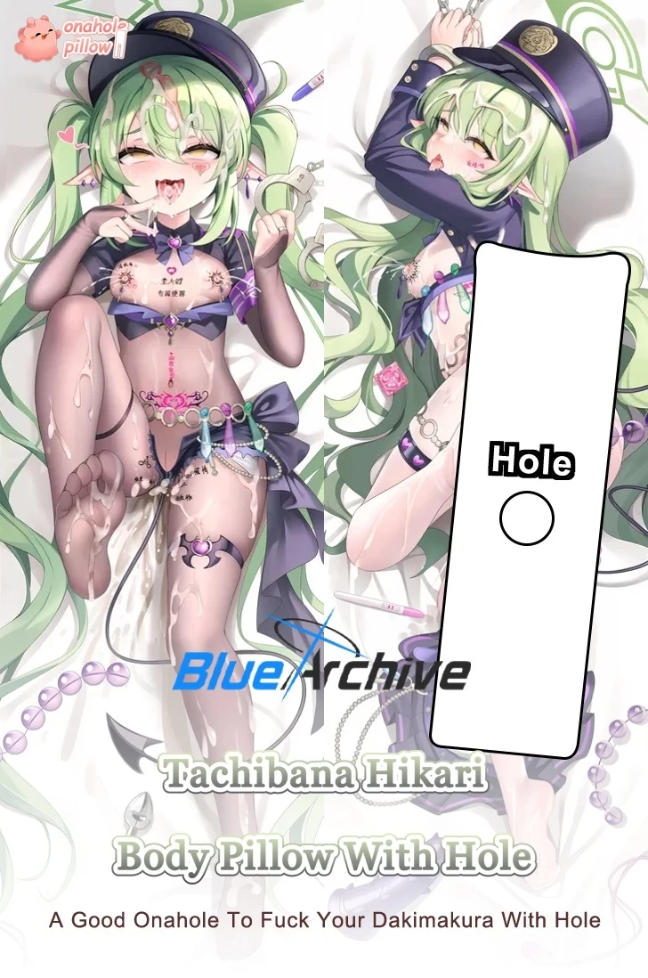 Tachibana Hikari Blue Archive Full Body Onahole Body Pillow with Hole