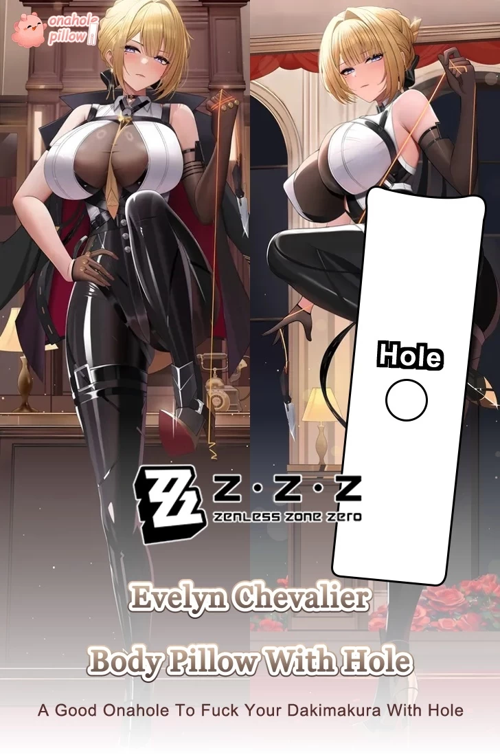Evelyn Chevalier Zenless Zone Zero Full Body Pillow with Onahole Anime Dakimakura
