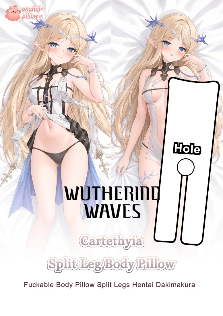 Cartethyia Wuthering Waves Split Leg Pillow Anime Dakimakura