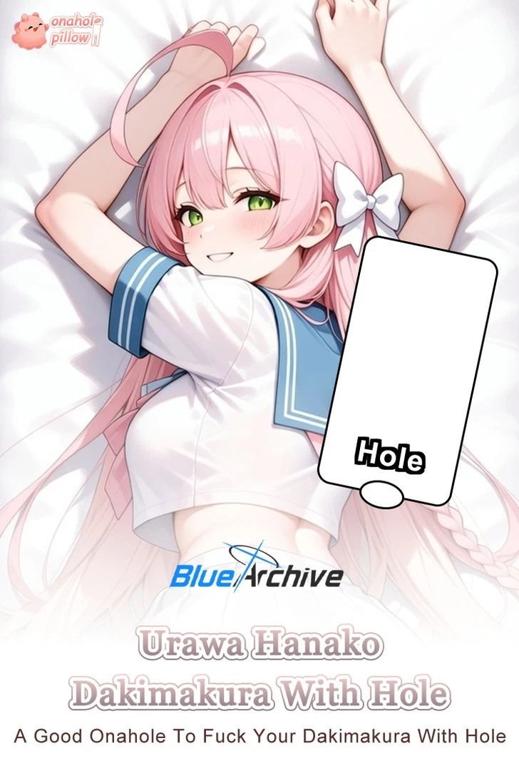 Urawa Hanako Blue Archive Half Body Torso Pillow with Hole