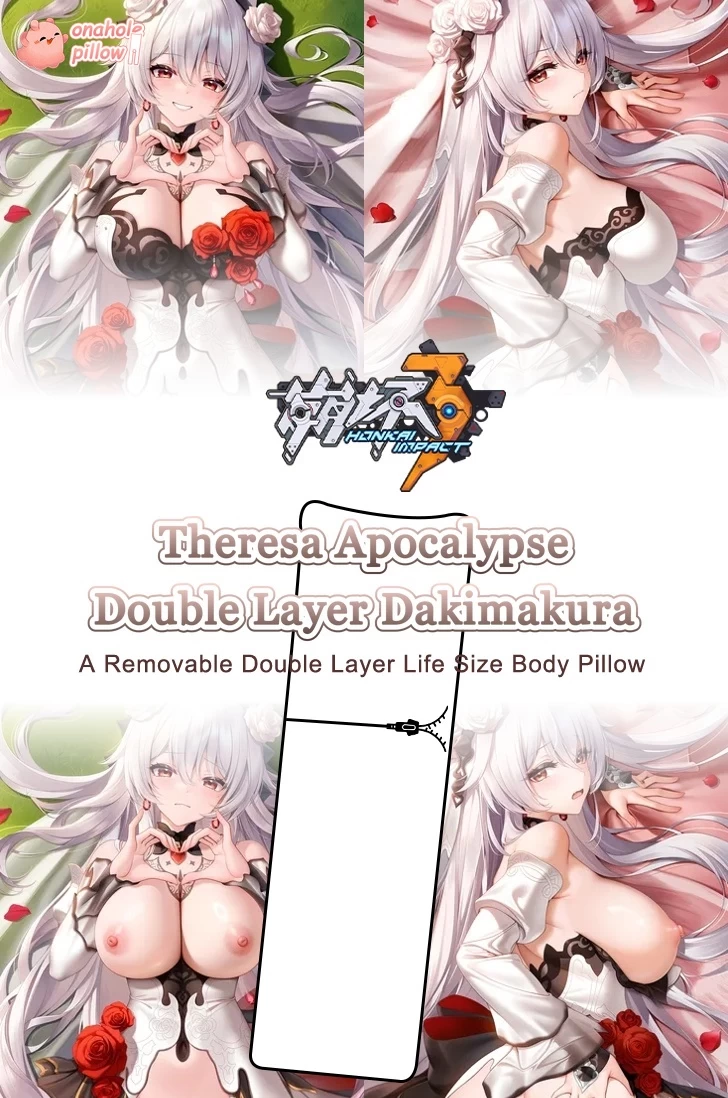 Theresa Apocalypse Honkai Impact 3rd Double Layer Reversible Body Pillow