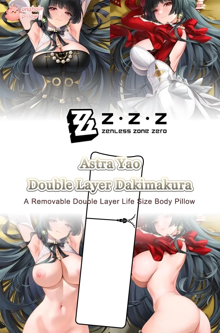 Astra Yao Zenless Zone Zero Detachable Double Layer Body Pillow