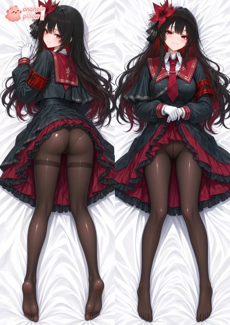 Hiro Nikaidō Magical Girl Witch Trials Split Leg Body Pillow with Hole