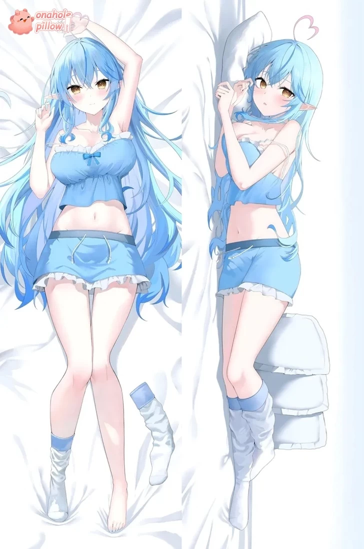 Yukihana Lamy Hololive Full Body Pillow with Onahole Anime Dakimakura