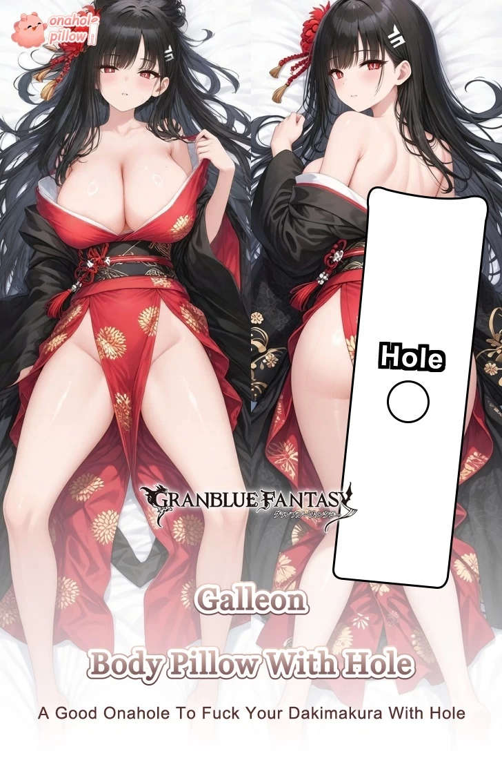 Galleon Granblue Fantasy Full Body Fuckable Dakimakura with Hole