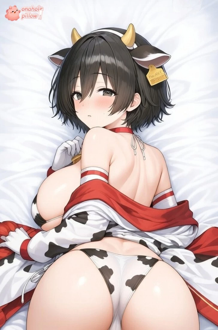 Kasuga Tsubaki Blue Archive Half Body Torso Pillow with Hole