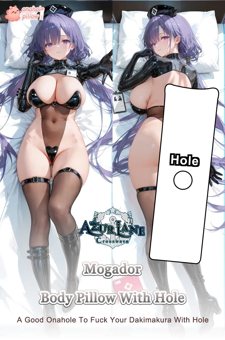 Mogador Azur Lane Full Body Pillow with Onahole Anime Dakimakura