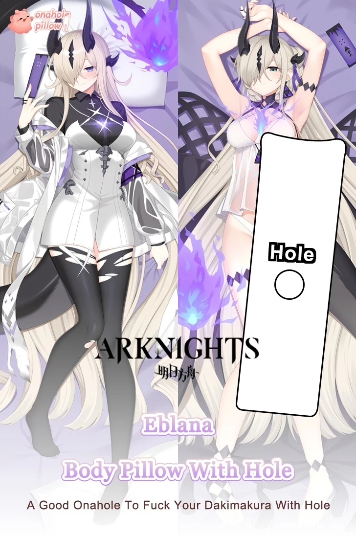 Eblana Arknights Full Body Fuckable Dakimakura with Hole