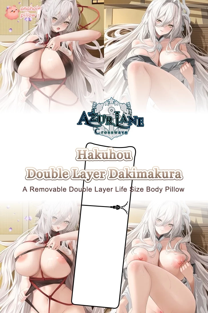 Hakuhou Azur Lane Detachable Double Layer Body Pillow