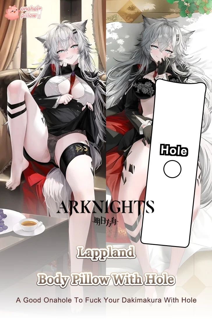 Lappland Arknights Full Body Fuckable Dakimakura with Hole