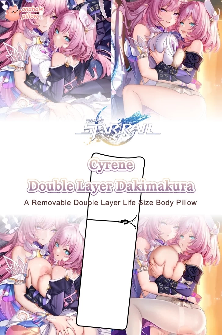 Cyrene Honkai Star Rail Dual Layer Reversible Pillow