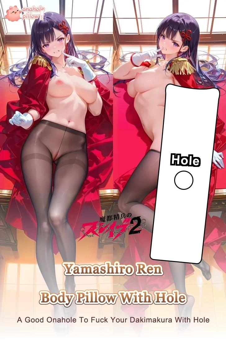 Yamashiro Ren Chained Soldier Full Body Pillow with Onahole Anime Dakimakura
