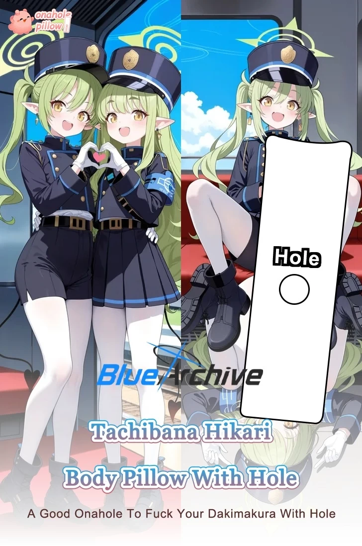 Tachibana Hikari Blue Archive Full Body Dakimakura Onahole Pillow