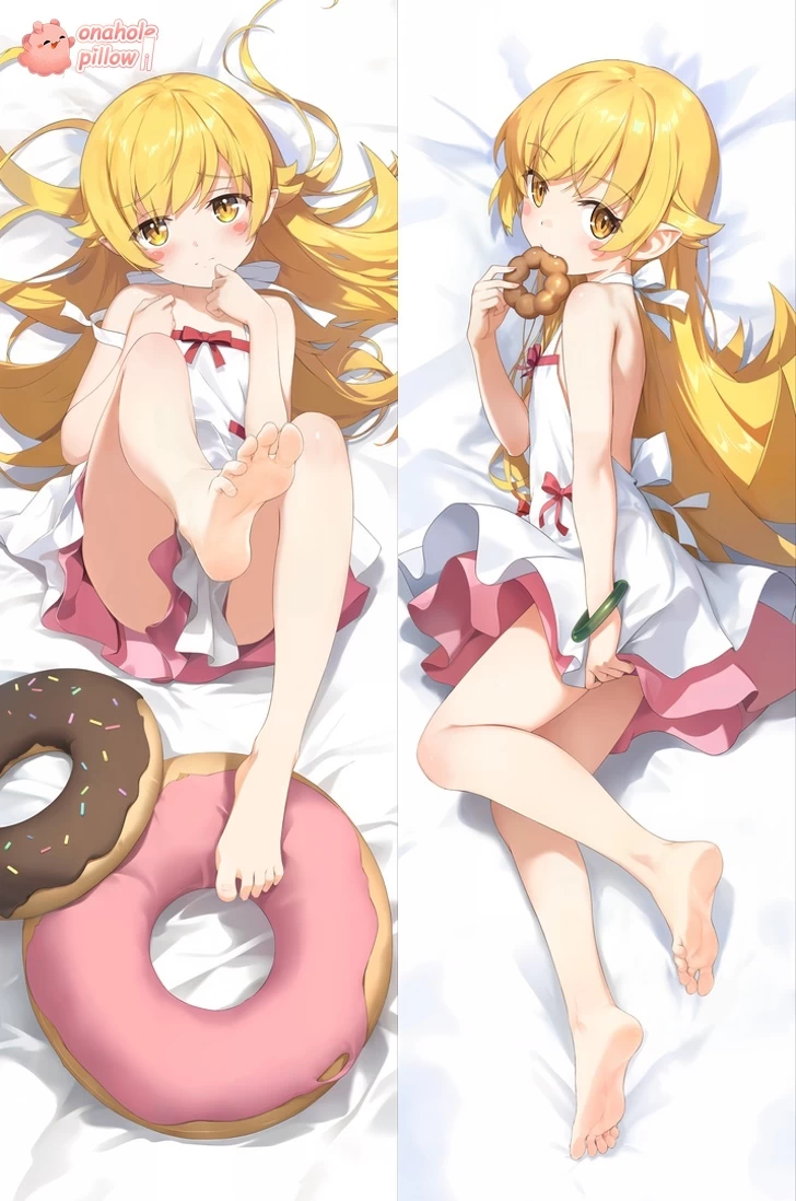 Oshino Shinobu Bakemonogatari Full Body Onahole Body Pillow with Hole