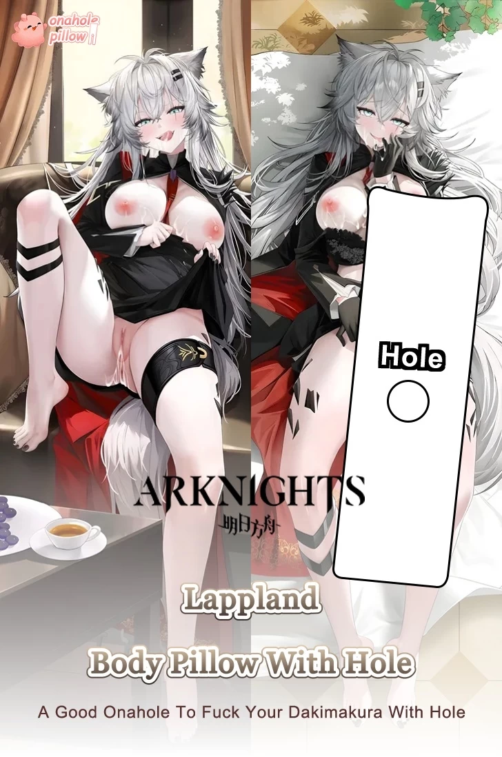 Lappland Arknights Full Body Onahole Pillow with Hole