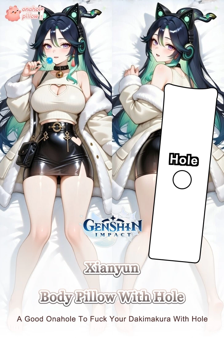 Xianyun Genshin Impact Full Body Onahole Body Pillow with Hole
