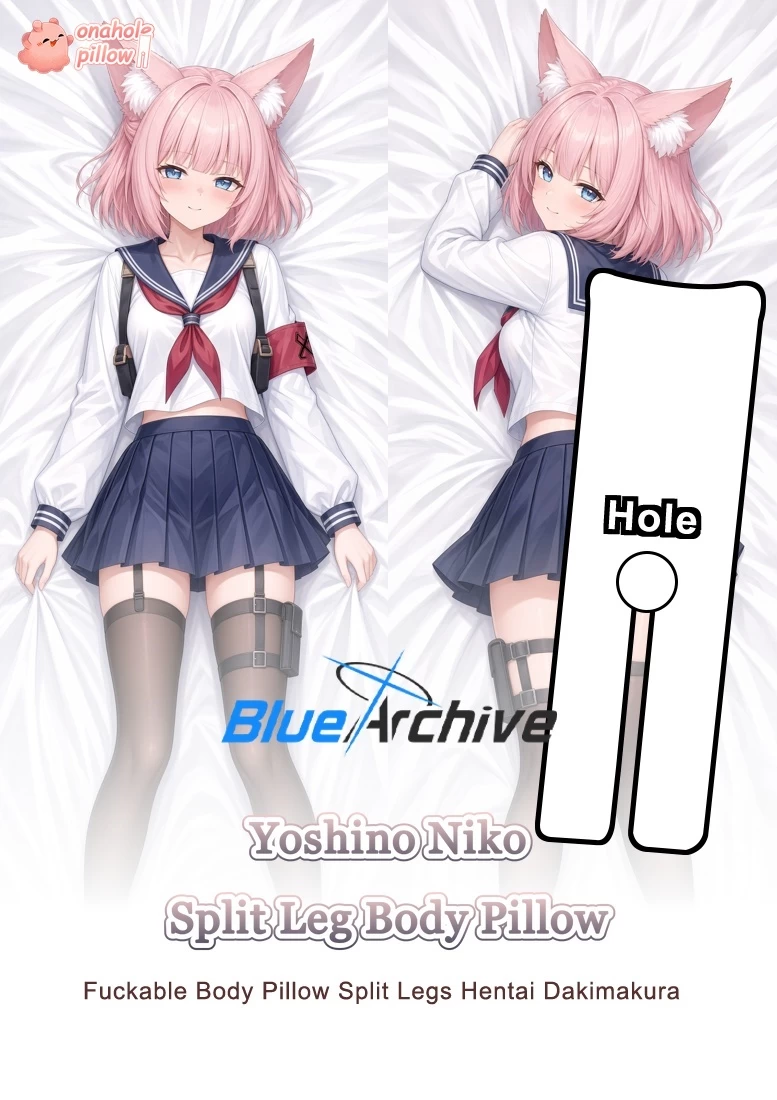 Yoshino Niko Blue Archive Split Leg Dakimakura Body Pillow