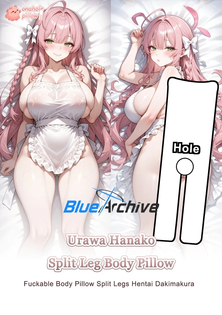 Urawa Hanako Blue Archive Split Leg Body Pillow with Hole