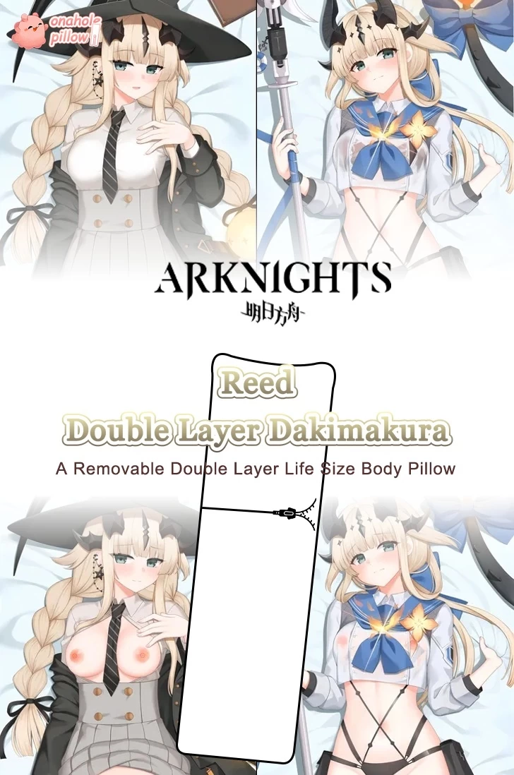 Reed Arknights Detachable Double Layer Body Pillow