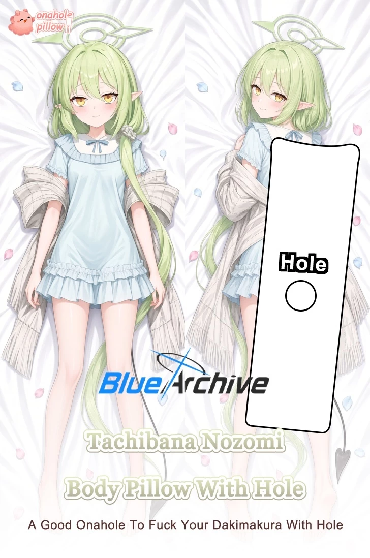 Tachibana Nozomi Blue Archive Full Body Dakimakura with Onahole