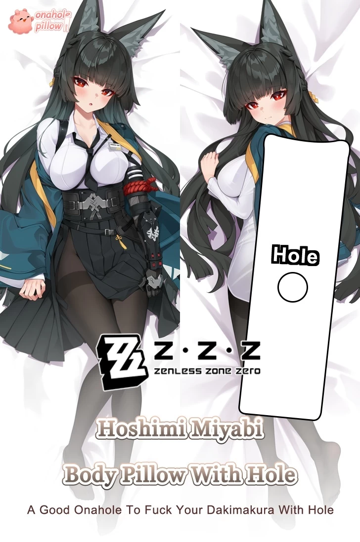 Hoshimi Miyabi Zenless Zone Zero Full Body Fuckable Body Pillow with Hole