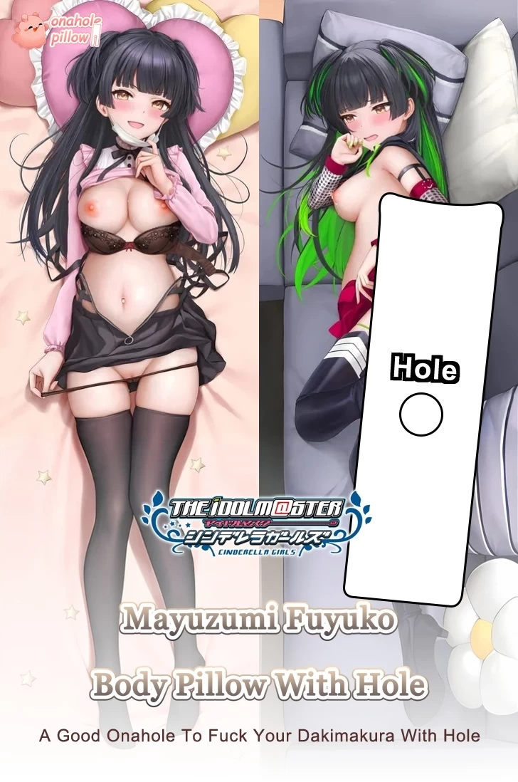Mayuzumi Fuyuko The Idolmaster Full Body Onahole Dakimakura Pillow