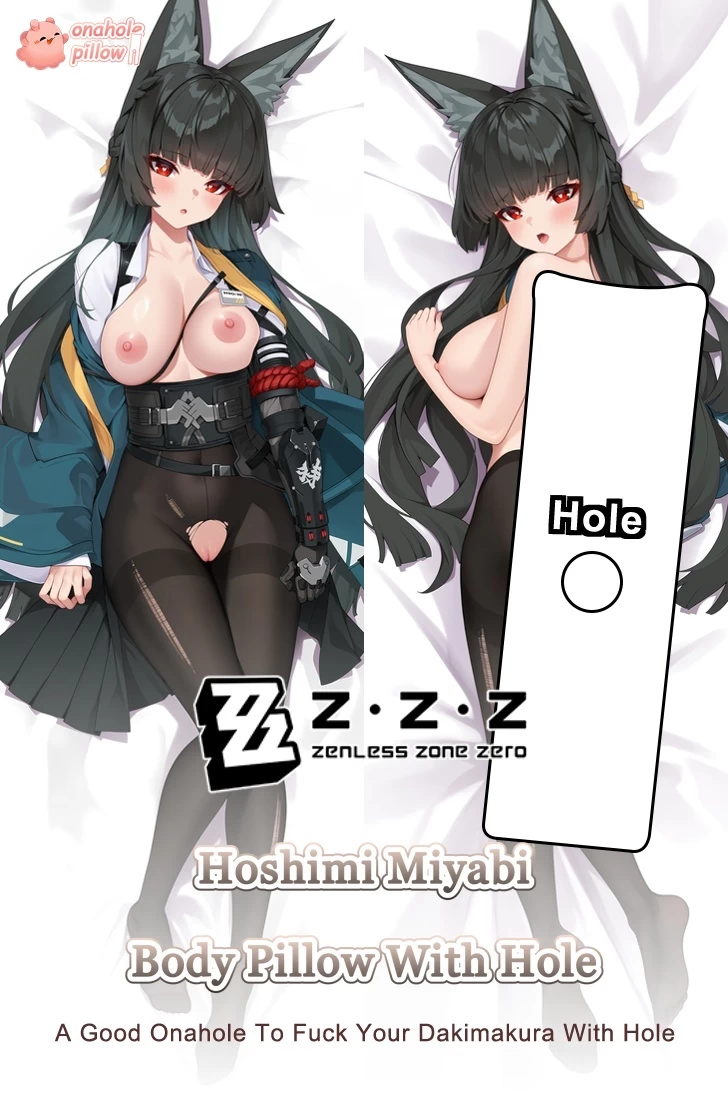 Hoshimi Miyabi Zenless Zone Zero Full Body Onahole Body Pillow with Hole