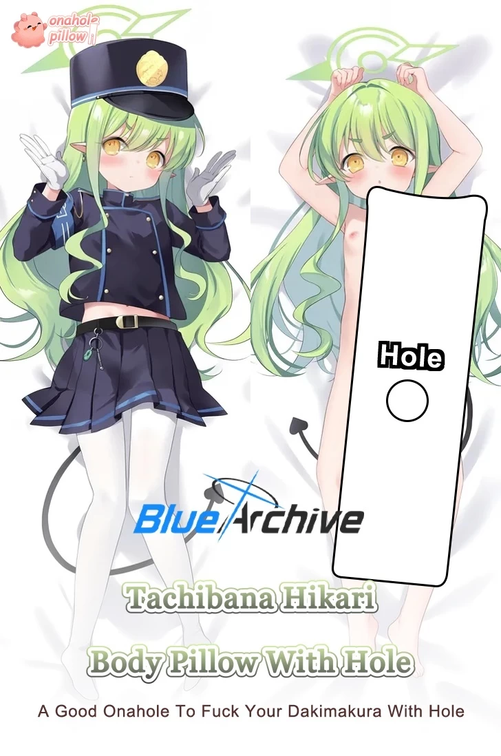 Tachibana Hikari Blue Archive Full Body Onahole Body Pillow with Hole